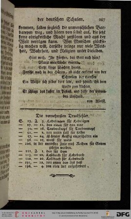 Die vornehmsten Druckfehler