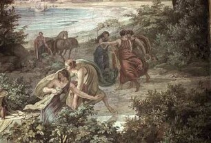 Odysseus und Nausikaa