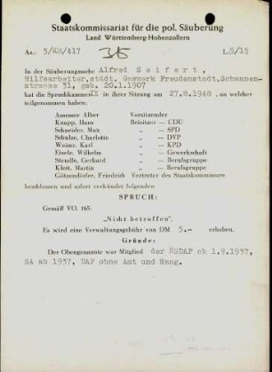 Seifert, Alfred