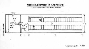 Modell: Kälbermast im Anbindestall (Tränkebereiten - von Hand mixen)