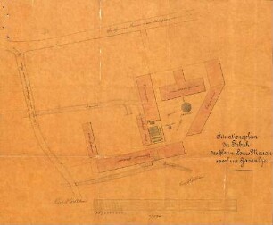 Anlage einer Gasfabrik in der Maschinenfabrik des Louis Merian in Höllstein