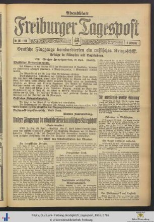 28.04.1916 (Abendblatt)