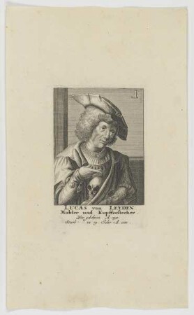 Bildnis des Lucas von Leyden