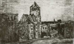 Kirchenruine in Rostock