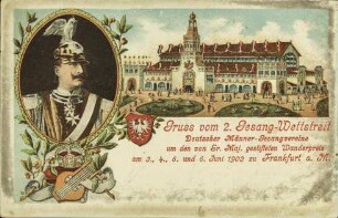 Gruss vom 2. Gesang-Wettstreit Deutscher Männer-Gesangvereine [...]