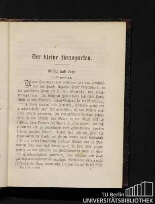Größe und Lage.