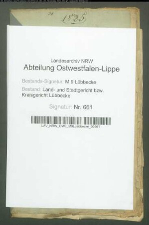 Erblasser: Koch, Johann Heinrich; Erblasser: Koch, Clara Ilsabein: