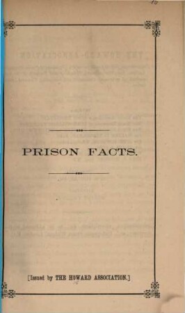 Prison facts