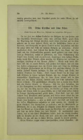 Jesus Christus und seine Lehre