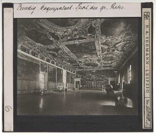 Venedig, Dogenpalast,Venedig, Dogenpalast, Saal des Großen Rates : Innenansicht, Saal des Großen Rates