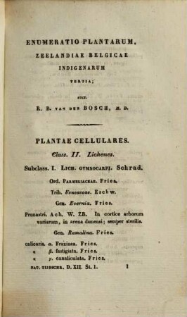 Tijdschrift voor natuurlijke geschiedenis en physiologie. 12. 1845