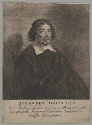 Bildnis des Johannes Hoornbeek
