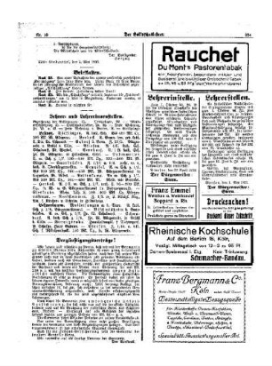 Lehrer- und Lehrerinnenstellen