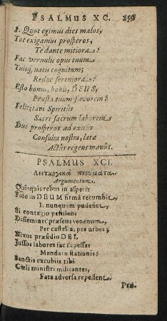 Psalmus XCI. - C.