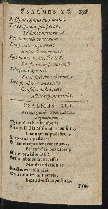 Psalmus XCI. - C.