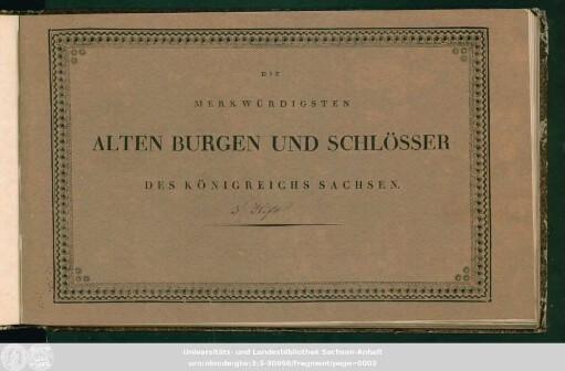 Sammlung 3: mit sechs colorirten Kupfern