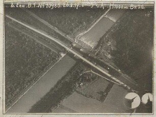 Isarbrücken südlich Freimann bzw. Unterföhring (1000 m)