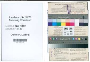 Entnazifizierung Ludwig Oehmen , geb. 21.10.1890 (Modelier)