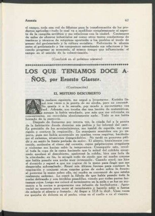 Los que teniamos doce años - (Continuación)