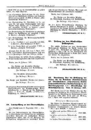 Prüfung vor dem künstlerischen Prüfungsamt : [Erziehung] ; [Für Preußen] ; [Amtliche Erlasse] ; [Amtlicher Teil]
