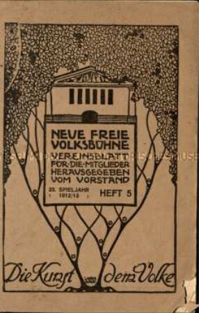 Neue Freie Volksbühne. Jg. 1913