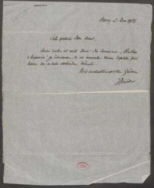 Brief an Franz Kessel : 02.12.1906