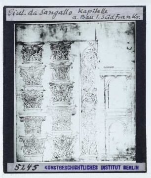 Sangallo (Giuliano), Codex Barberini (Rom, Vatikan, BAV, cod. barb. lat. 4424) : Fol. 13r
