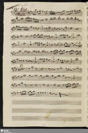 392. Aria: Fra Corni Trombe e Timpani / Gazzaniga, G.