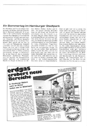 Ein Sommertag im Hamburger Stadtpark