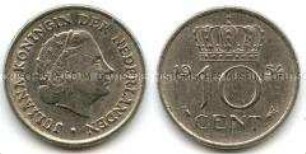 Niederlande, 10 Cent