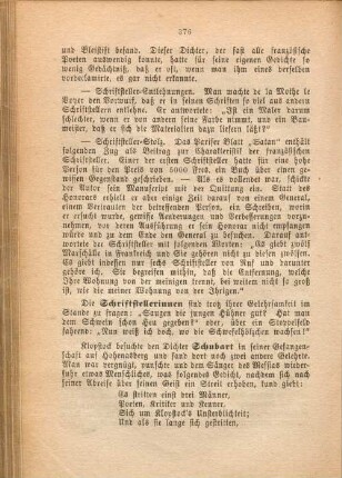 Klopstock besuchte den Dichter Schubart in seiner Gefangenschaft [...].