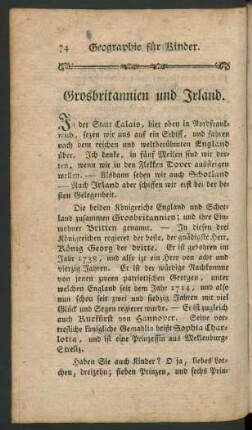 Grosbritannien und Irland
