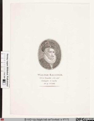 Bildnis Sir Walter Raleigh