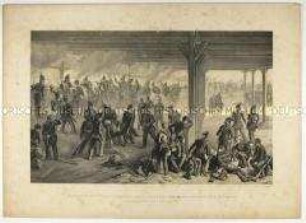 Das Füsilierbataillon des Königlich Preußischen 17. Infanterieregiments und die 3. Kompanie des 3. Jägerbataillons im Gefecht von Waghäusel am 21. Juni 1849 - Erinnerungsblatt