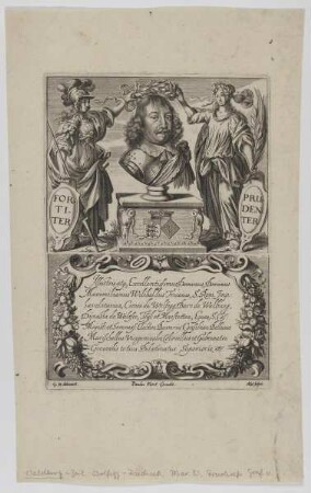 Bildnis des Maximilianus Wilibaldus de Wolfegg