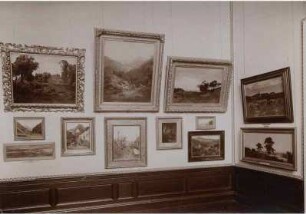 Blick in die Ausstellung der Nationalgalerie, Raum 27