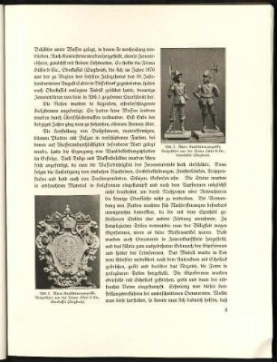Abb. 2. Ältere Kunststeinerzeugnisse. Ausgeführt von der Firma Hüser & Cie., Oberkassel (Siegkreis).