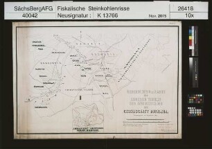 Rhenania, Bergbaugesellschaft, Lugau, Grubenfelder in Lugau