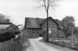 Elsterheide-Geierswalde. Ehem. Kortitzmühle, einziges erhaltenes Gebäude