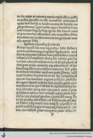 Epistola responsiva praecedentis