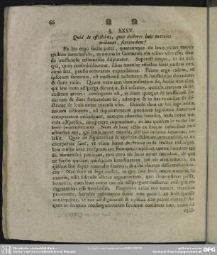 §. XXXV. Quid de effectibus, quos doctores huic maculae tribuunt, sentiendum?