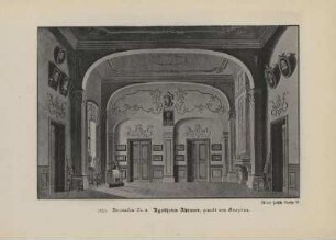 1821. Decoration Nr. 5. Agathens Zimmer, gemalt von Gropius