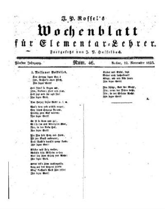 Passauer Volkslied