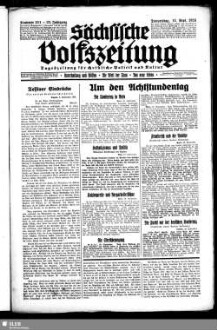 Sächsische Volkszeitung : für christliche Politik und Kultur