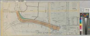 Münster (Münster) Berg Fidel Straßenbau Lageplan Blatt 4 Erschließungsstraßen A1/U/ Alte Reitbahn (Trauttmansdorff-,/Drachterstraße) 1968/69 1 : 500 40 x 90 Pause Tiefbauamt Stadt Münster Regierung Münster Nr. 34021