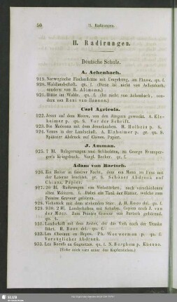 II. Radirungen