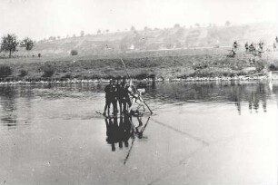 Einsatzübung bei Hassmersheim, September 1928