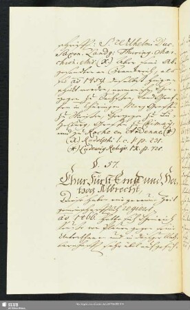 57.-60. Chur Fürst Ernst und Hertzog Albrecht