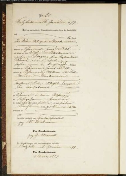 Sterberegister Standesamt Salzkotten