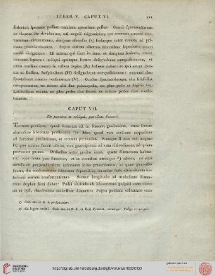 Caput VII: De porticu et reliquis partibus theatri
